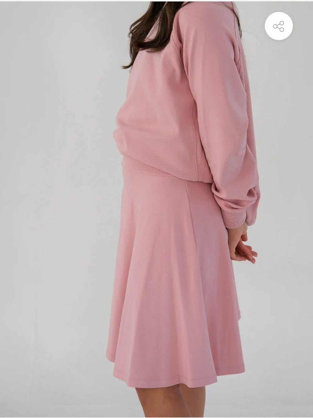 Olive & Tuesday Pink Circle Skirt, Size XS. NWOT.